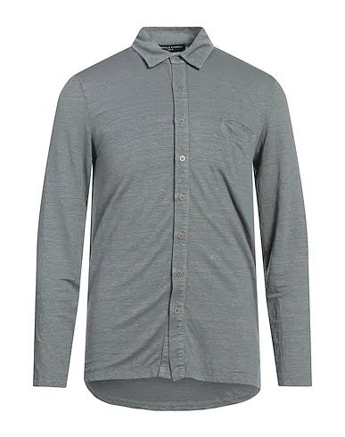 Grey Jersey Linen shirt