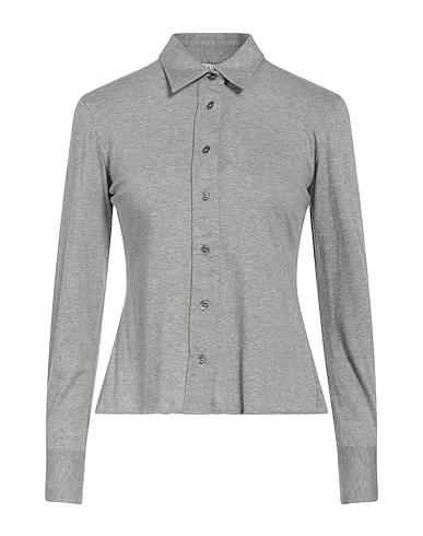 Grey Jersey Solid color shirts & blouses