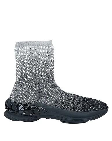 Grey Knitted Ankle boot