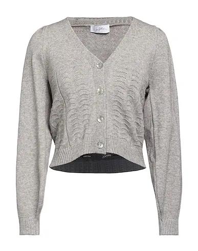 Grey Knitted Cardigan