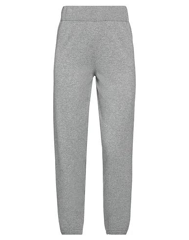 Grey Knitted Casual pants