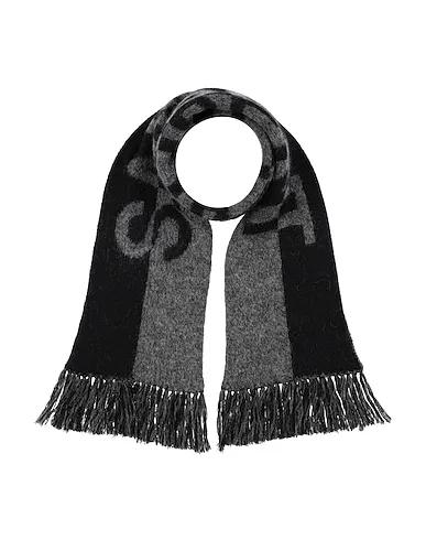 Grey Knitted Scarves and foulards