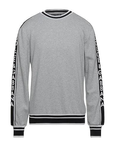 Grey Knitted Sweatshirt