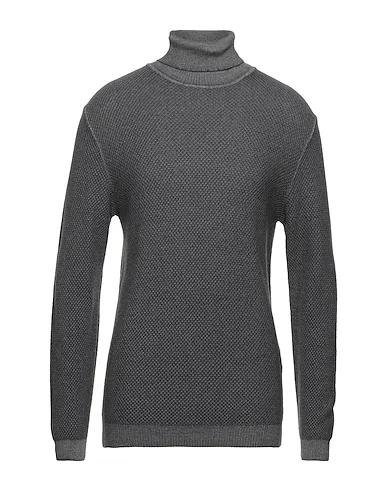 Grey Knitted Turtleneck