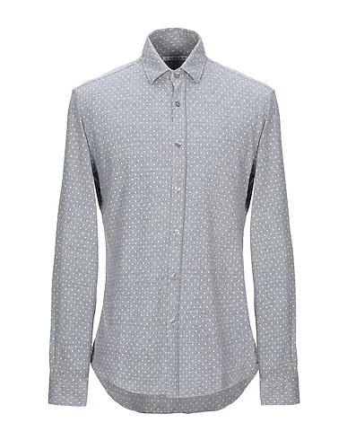 Grey Piqué Patterned shirt