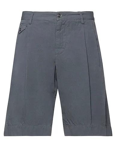 Grey Plain weave Shorts & Bermuda