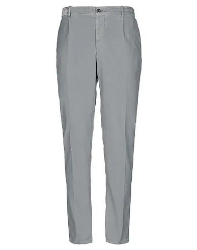 Grey Poplin Casual pants