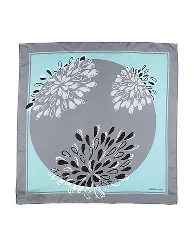 Grey Satin Scarves and foulards