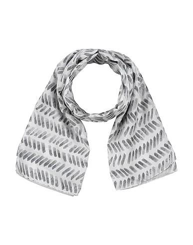 Grey Satin Scarves and foulards
