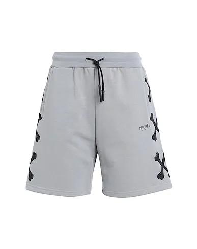 Grey Shorts & Bermuda GREY SHORTS WITH BLACK CROSS BONES
