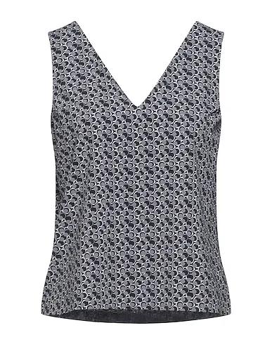 Grey Synthetic fabric Top