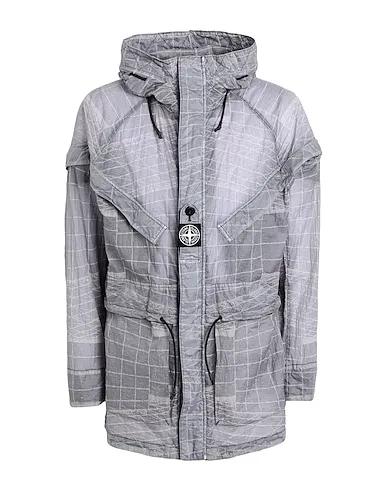 Grey Techno fabric Full-length jacket