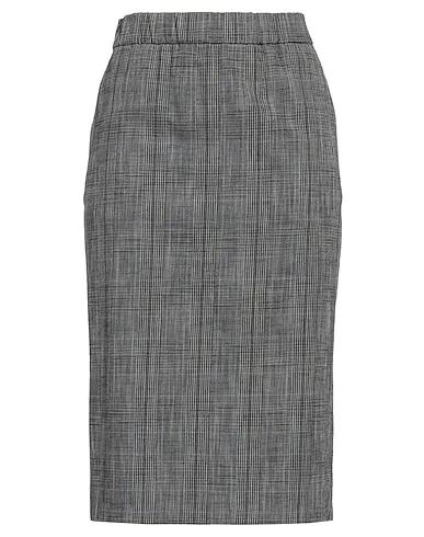 Grey Tweed Midi skirt