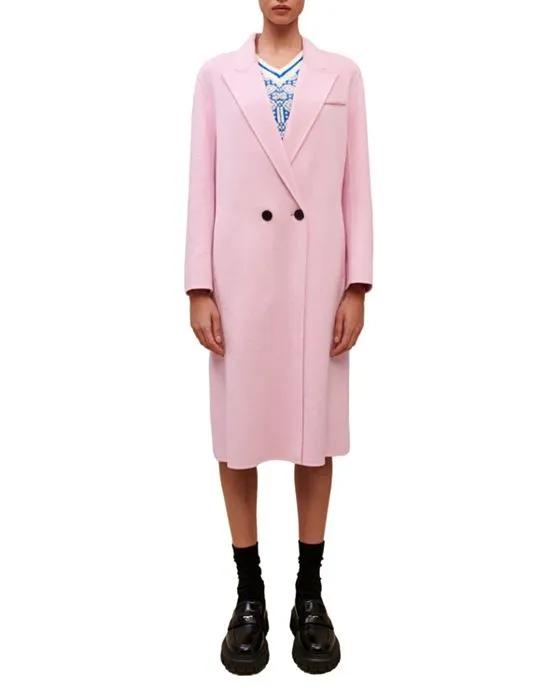 Guirose Notched Collar Trench Coat