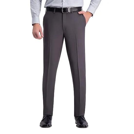 Haggar Men's Premium Comfort Dress Pant - Slim Fit Flat Front Pant