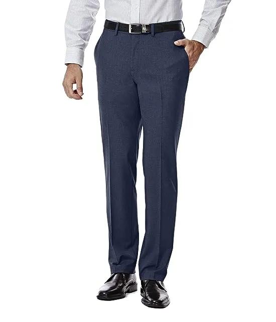 Haggar Men's Solid Gab 4-Way Stretch Slim Fit Suit Separate Pant