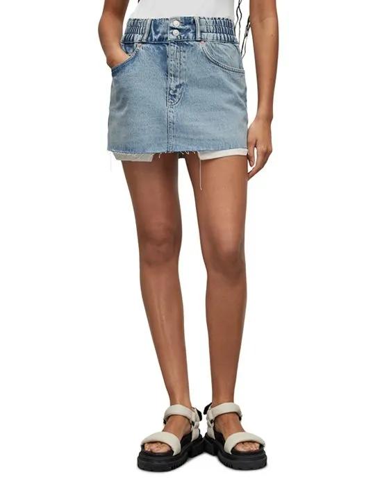 Hailey Denim Mini Skirt