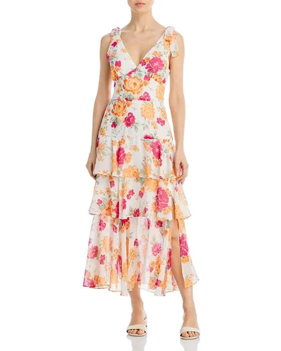 Hampton Tiered Midi Dress 