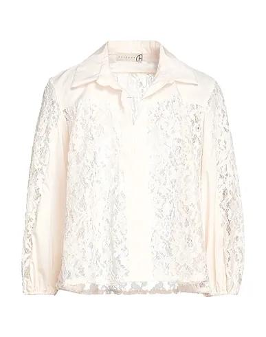 HAVEONE | Ivory Women‘s Lace Shirts & Blouses