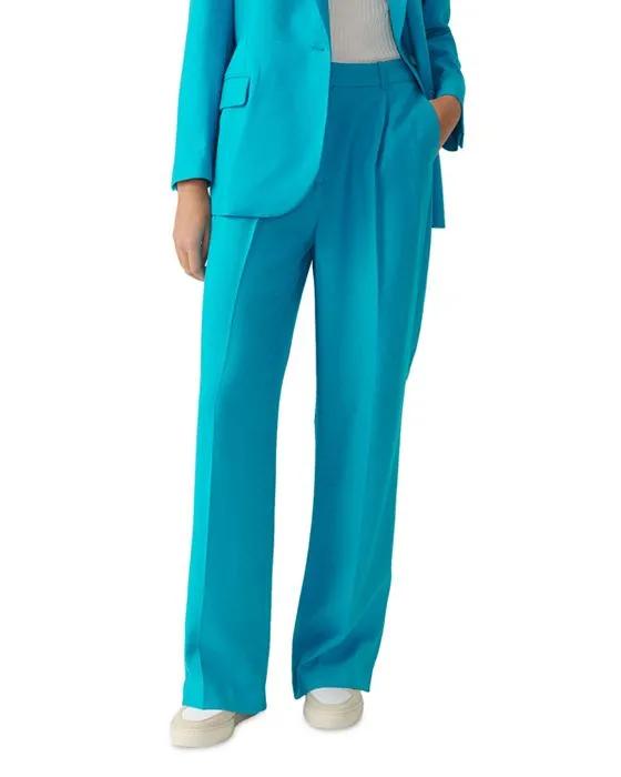 Healy Pleated Wide Leg Pants