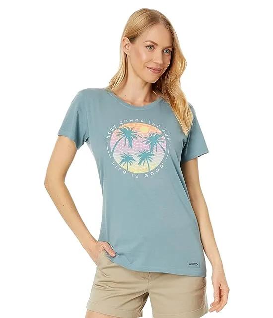 Here Comes The Sun Palms Short Sleeve Crusher™-Lite Tee