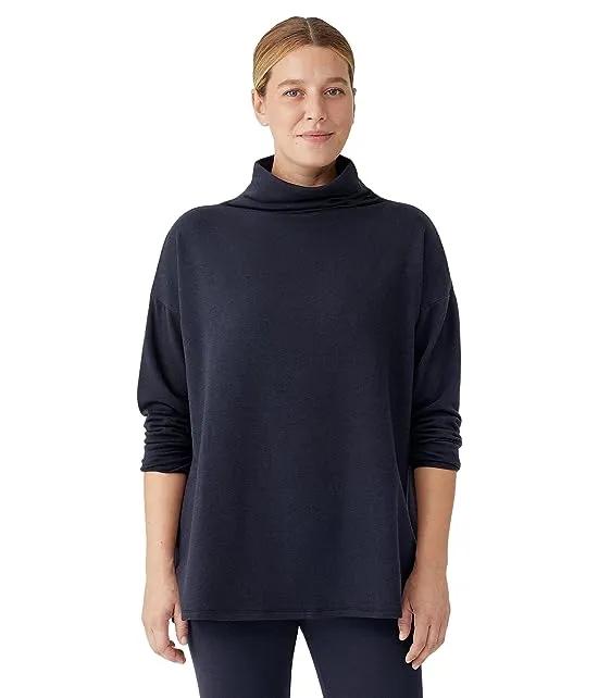 High Funnel Neck Tunic