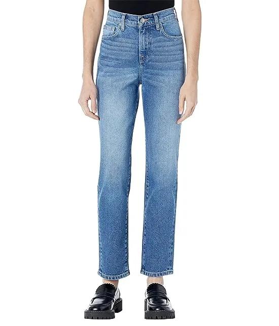 High-Rise Mom Jeans in Medium Wash