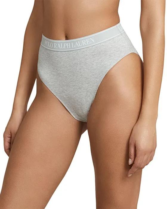 High Waist Tanga Briefs