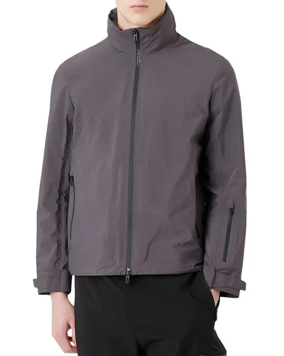 Hooded Blouson Jacket