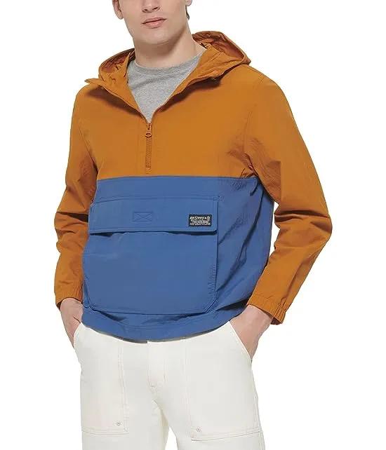 Hooded Popover Jacket