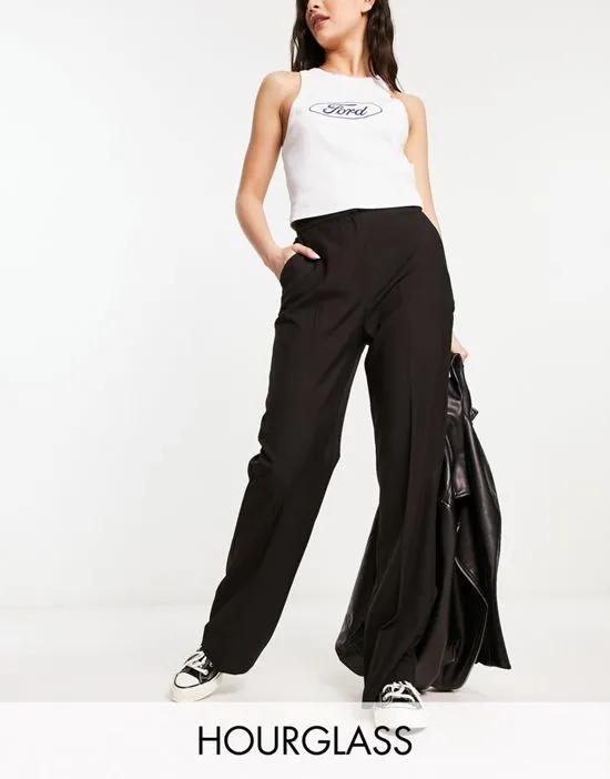 Hourglass ultimate straight leg pants in black