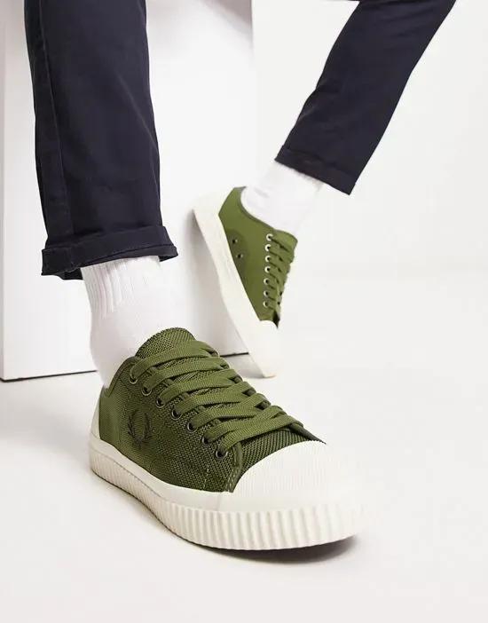 hughes canvas sneakers in khaki