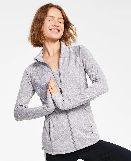 ID Ideology Women's Essentials Performance Zip Jacket, XS-4X, Created for Macy's