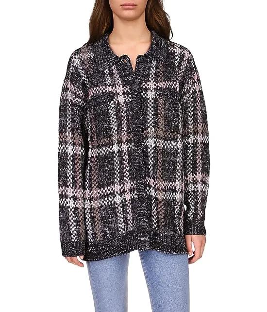 Intarsia Sweater Shacket