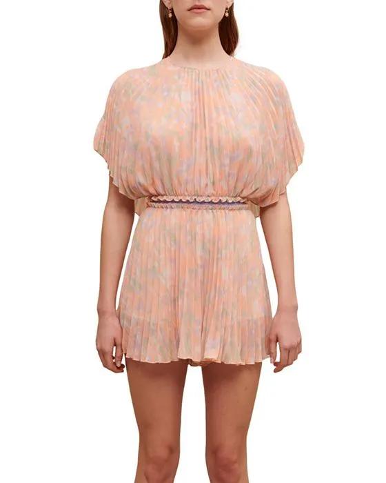 Isisa Short Pleated Playsuit