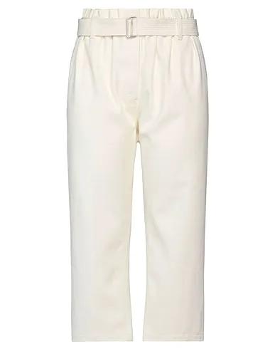 Ivory Canvas Casual pants