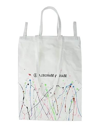 Ivory Canvas Handbag