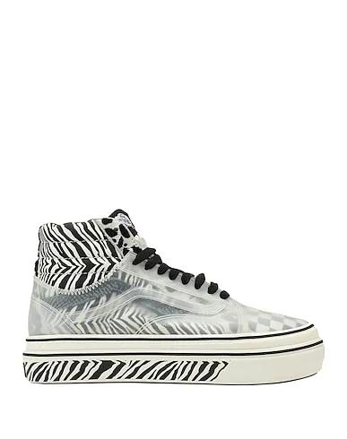 Ivory Canvas Sneakers UA Super ComfyCush SK8-Hi Skool
