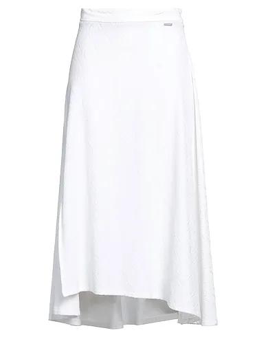 Ivory Chenille Midi skirt