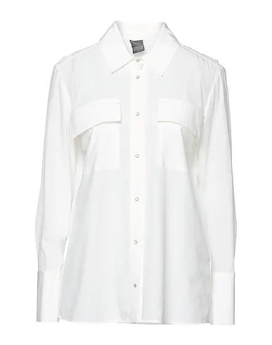 Ivory Chiffon Solid color shirts & blouses