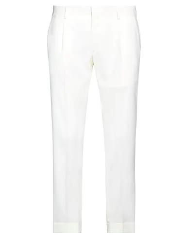 Ivory Cool wool Casual pants