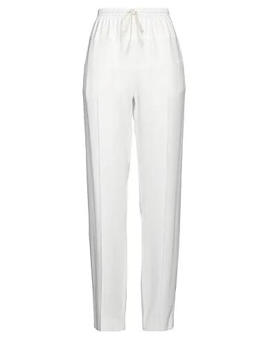 Ivory Crêpe Casual pants