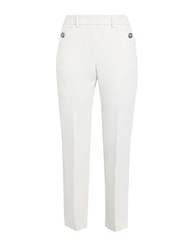 Ivory Crêpe Casual pants