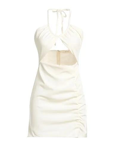 Ivory Crêpe Short dress