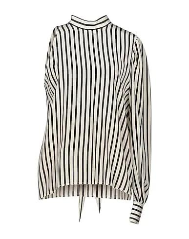 Ivory Crêpe Silk top