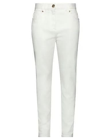 Ivory Denim Denim pants