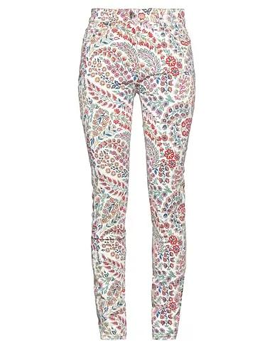 Ivory Denim Denim pants