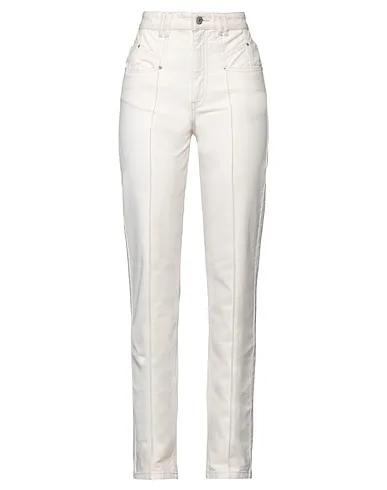 Ivory Denim Denim pants