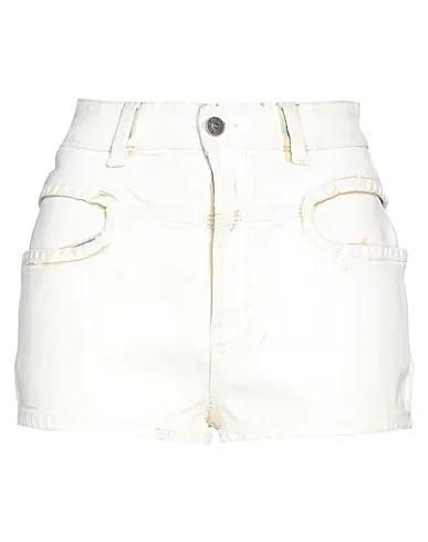 Ivory Denim Denim shorts