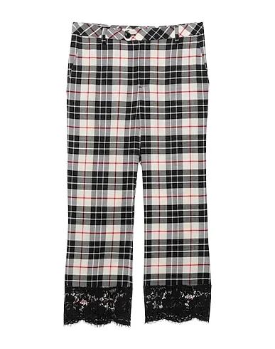 Ivory Flannel Cropped pants & culottes